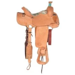 Nrs Competitors NRS Competitor Natural All Around Saddle With Turquoise Feather Seat 7 Nrs Competitors NRS Competitor Natural All Around Saddle With Turquoise Feather Seat -Cowboy Store 1412070 2