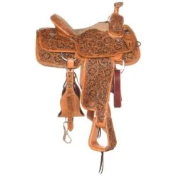 NRS Competitor Fully Tooled Mia Flower Team Roper 7 NRS Competitor Fully Tooled Mia Flower Team Roper -Cowboy Store 1412073 2