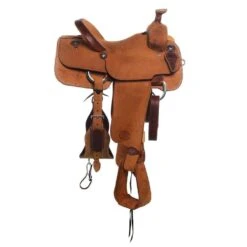 Nrs Competitors Heavy Oil Roughout Team Roping Saddle 7 Nrs Competitors Heavy Oil Roughout Team Roping Saddle -Cowboy Store 1412078 2