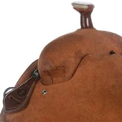 Nrs Competitors Heavy Oil Roughout Team Roping Saddle 8 Nrs Competitors Heavy Oil Roughout Team Roping Saddle -Cowboy Store 1412078 3