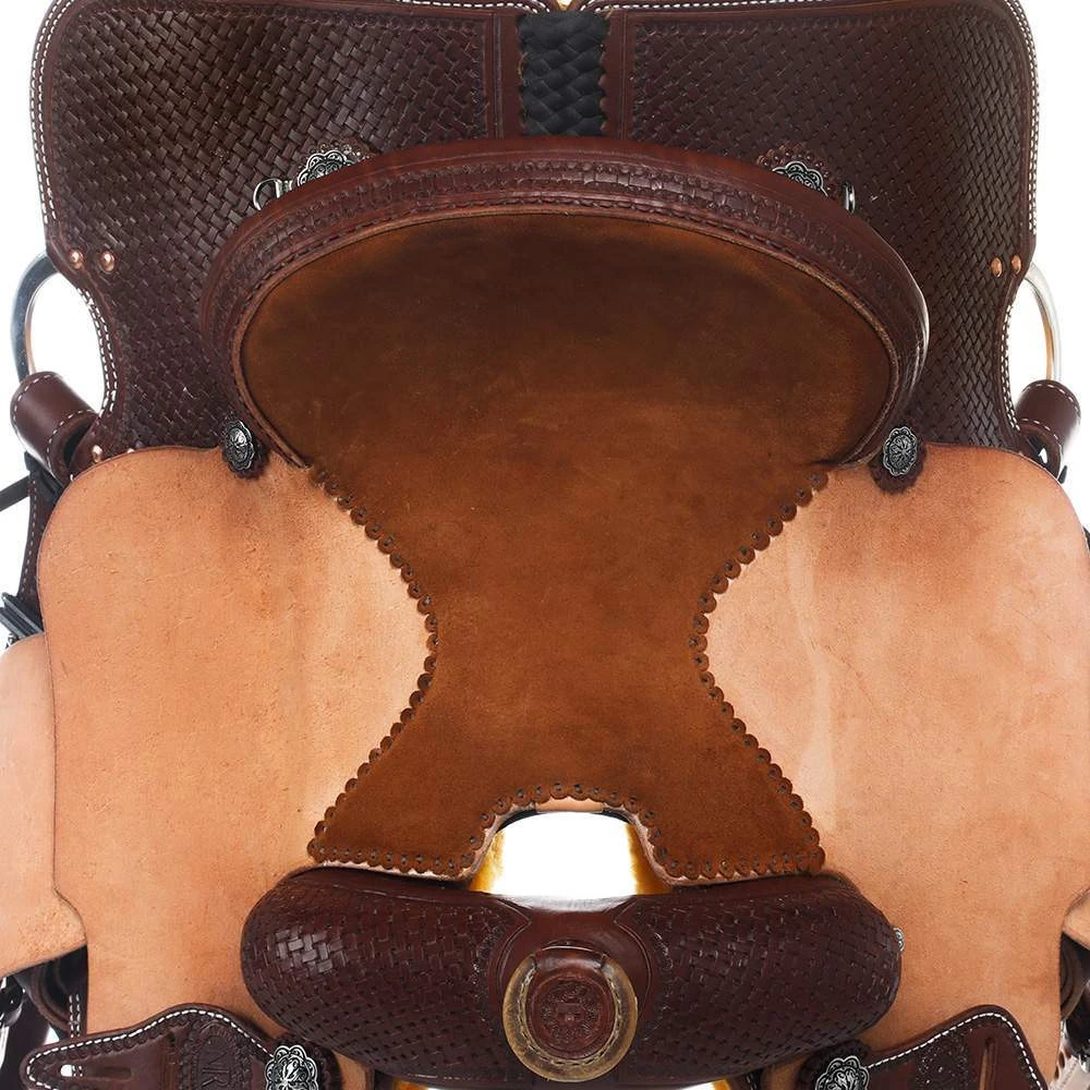 Nrs Competitors Heavy Oil 1/2 Breed Tapete Grande All Around Youth Saddle 5 Nrs Competitors Heavy Oil 1/2 Breed Tapete Grande All Around Youth Saddle - Image 5