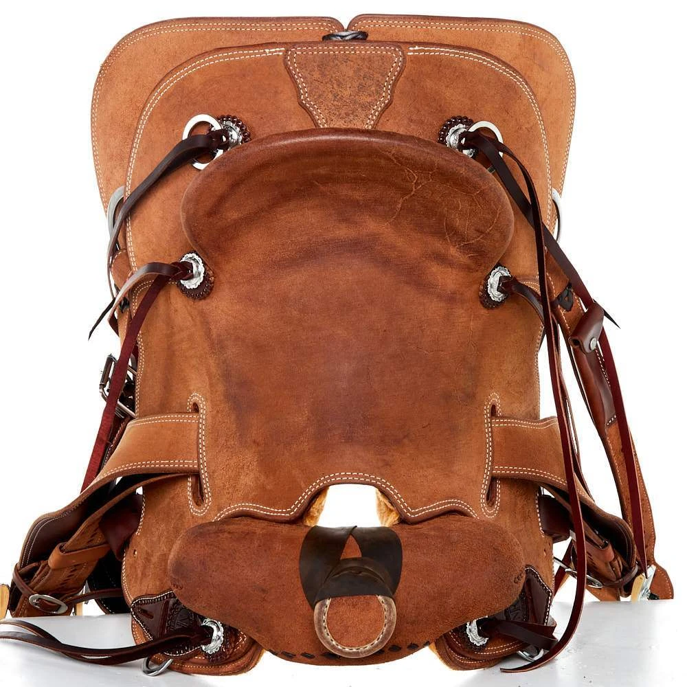 Nrs Competitors NRS Competitor Series Heavy Oil Roughout Ranch Roping Saddle 3 Nrs Competitors NRS Competitor Series Heavy Oil Roughout Ranch Roping Saddle - Image 3