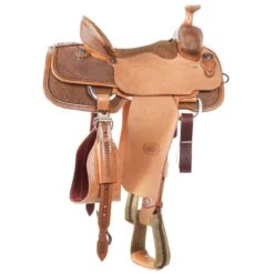 Nrs Competitors NRS 1/2 Breed Baby Basket Antique Team Roping Saddle -Cowboy Store 1412127 2