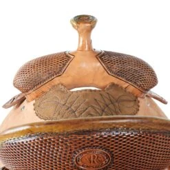 Nrs Competitors NRS 1/2 Breed Baby Basket Antique Team Roping Saddle -Cowboy Store 1412127 3