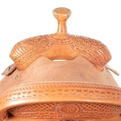 Nrs Competitors Natural 7/8 Breed Basket And Sunflower Team Roping Saddle 5 Nrs Competitors Natural 7/8 Breed Basket And Sunflower Team Roping Saddle -Cowboy Store 1412131 3