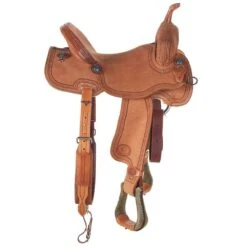 Nrs Competitors Roughout Barrel Saddle With Double Shell/Rope Border 7 Nrs Competitors Roughout Barrel Saddle With Double Shell/Rope Border -Cowboy Store 1412169 3