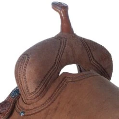 Nrs Competitors Roughout Barrel Saddle With Double Shell/Rope Border 8 Nrs Competitors Roughout Barrel Saddle With Double Shell/Rope Border -Cowboy Store 1412169 4