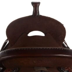 Nrs Competitors Chocolate Roughout Strip Down Ranch Cutter Saddle -Cowboy Store 1412179 03