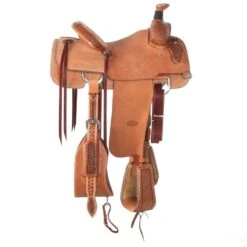 NRS 1/8 Breed Antique Basket Stamp Team Roper -Cowboy Store 1413017 2