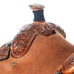 NRS 1/8 Breed Antique Floral Team Roper 7 NRS 1/8 Breed Antique Floral Team Roper -Cowboy Store 1413031 033