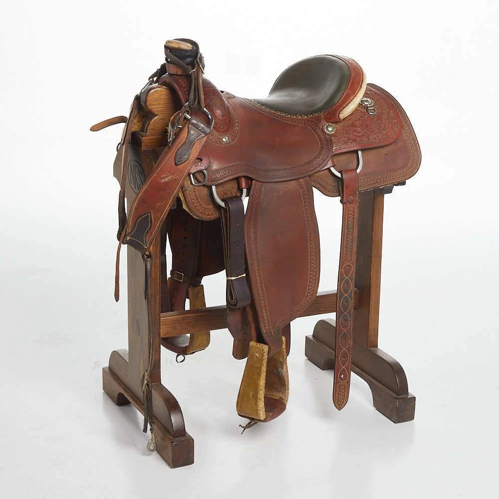 NRS Used 15.5in. McCall Saddlery Team Roper 1 NRS Used 15.5in. McCall Saddlery Team Roper