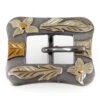 Cowpuncher 3/4 Inch Floral Cart Style Buckle