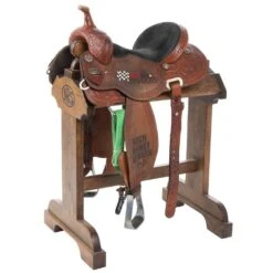NRS Used 14.5in Charmayne James Cactus Barrel Saddle
