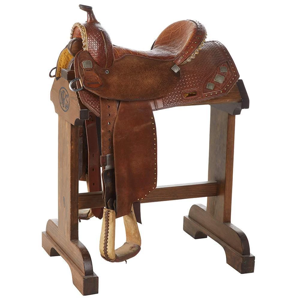 NRS Used 14.5in Shiloh Barrel Saddle 1 NRS Used 14.5in Shiloh Barrel Saddle
