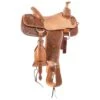 Nrs Competitors 7/8 Breed Windmill/Caddo Rose Combo Antique Team Roping Saddle
