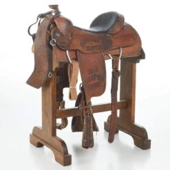 NRS Used 15in Double J Trophy Team Roper