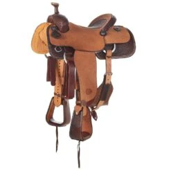 Nrs Competitors Competitor TwoTone 1/2 Breed Inlaid Seat Team Roper
