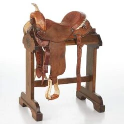 NRS Used 14.5in Circle Y Martha Josey Barrel Saddle