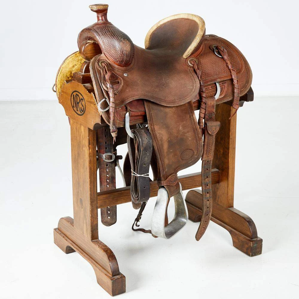 Used 14.5in NRS Competitor Series Olin Young Ranch Roper 1 Used 14.5in NRS Competitor Series Olin Young Ranch Roper