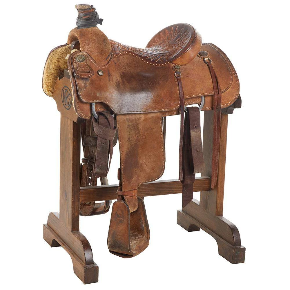 NRS Used 15in HW Leather Team Roper 1 NRS Used 15in HW Leather Team Roper