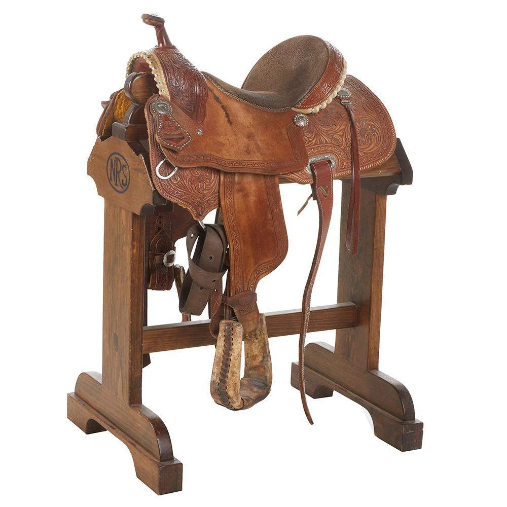 NRS Used 14in Loredo Barrel Saddle 1 NRS Used 14in Loredo Barrel Saddle