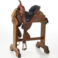 NRS Used 13 Circle Y Tammy Fischer Treeless Barrel Saddle