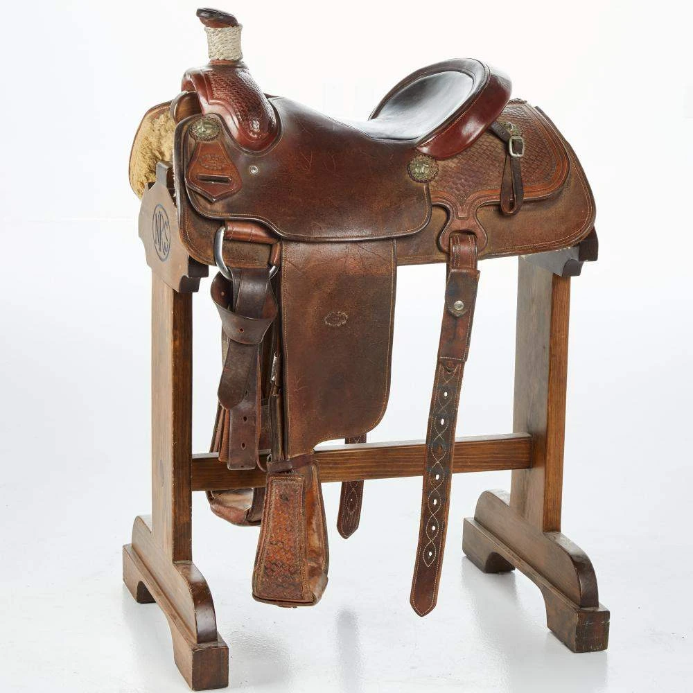 NRS Used 15in Rabe Rabon Calf Roper 1 NRS Used 15in Rabe Rabon Calf Roper