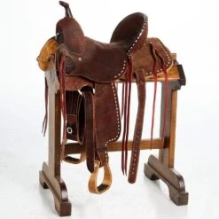NRS Used 14.5in STS Saddlery Barrel Saddle