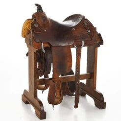 NRS Used 14.5in. Cactus Relentless Calf Roping Saddle