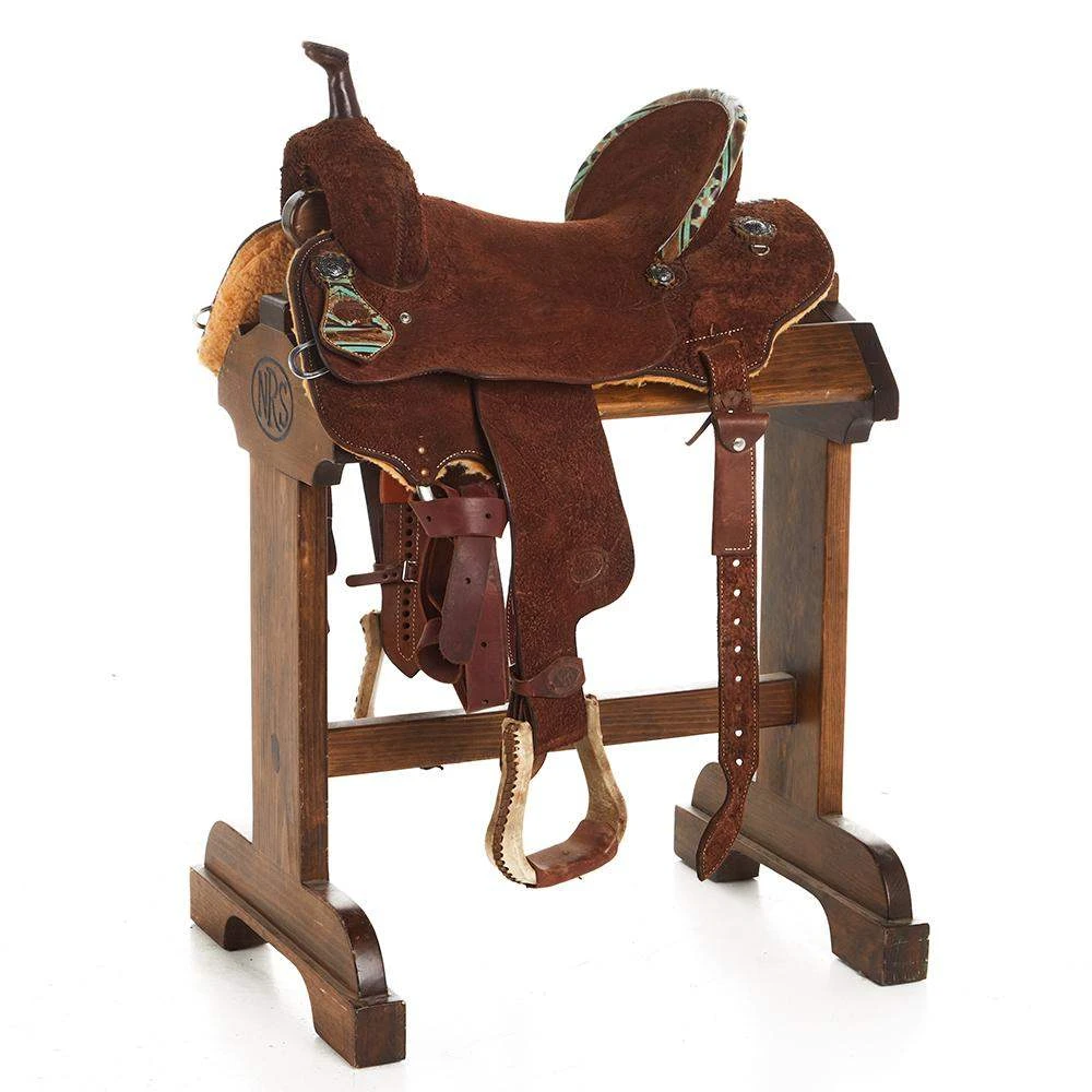 NRS Used 16in Competitor Series Barrel Saddle 1 NRS Used 16in Competitor Series Barrel Saddle