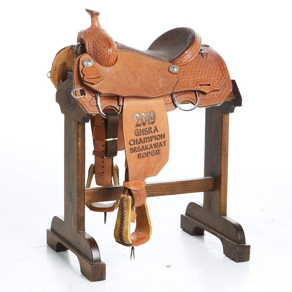 NRS Used 13.5in Slone Trophy Calf Roper 1 NRS Used 13.5in Slone Trophy Calf Roper