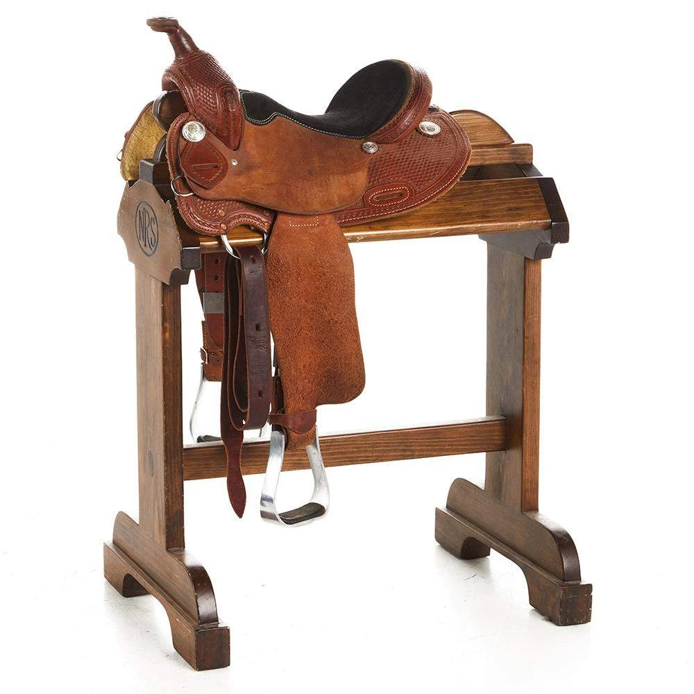 NRS Used 13in Youth Barrel Saddle 1 NRS Used 13in Youth Barrel Saddle
