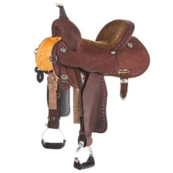 Reinsman Martha Josey Cash Go Round 13 1/2 Inch Barrel Saddle