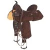 Tomahawk Chocolate Roughout 13 1/2 Inch Lightweight Barrel Saddle