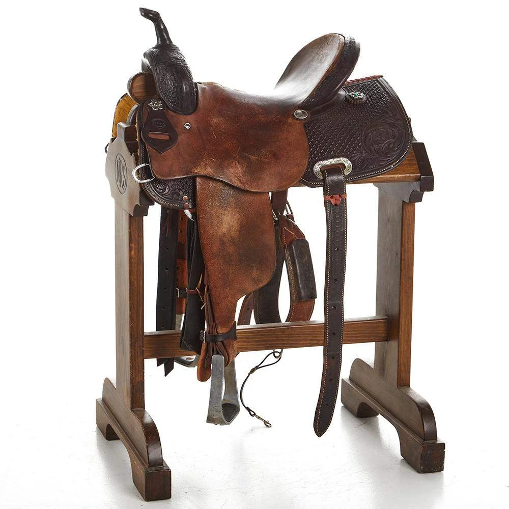NRS Used 14.25in Fort Worth Saddlery Barrel Saddle 1 NRS Used 14.25in Fort Worth Saddlery Barrel Saddle
