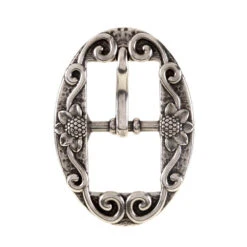 Rino Inc 5/8in. Sunflower Scroll Buckle