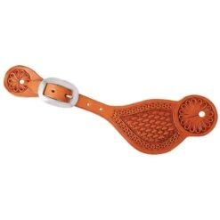 Martin Saddlery Natural Basket Tombstone Spur Strap