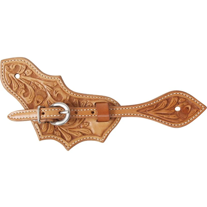 Martin Saddlery Oak Leaf Spur Straps 1 Martin Saddlery Oak Leaf Spur Straps