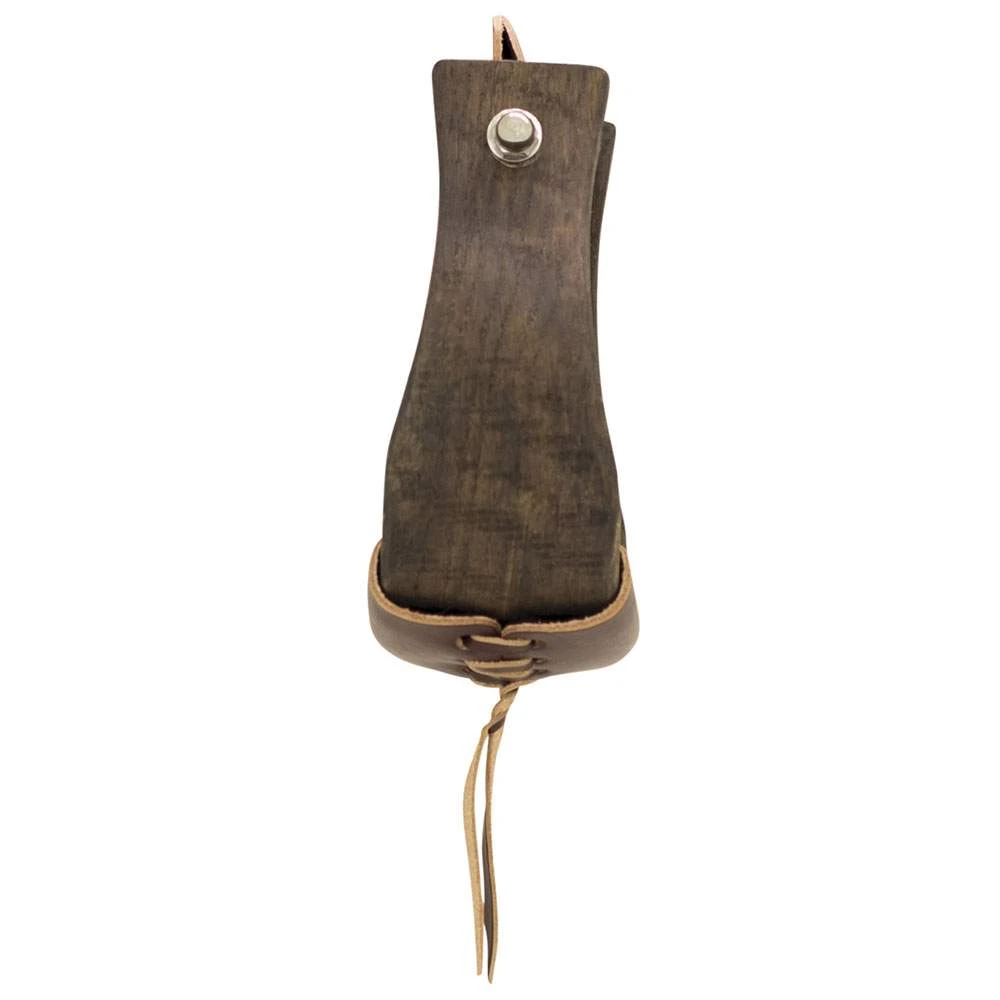 Partrade Trading Corporation Open Range 3 /4in. Dark Wood Bell Stirrups 2 Partrade Trading Corporation Open Range 3 /4in. Dark Wood Bell Stirrups - Image 2