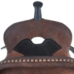 Circle Y Saddlery Just B Natural 14 1/2 Inch Barrel Saddle -Cowboy Store 3915 245C 05 2