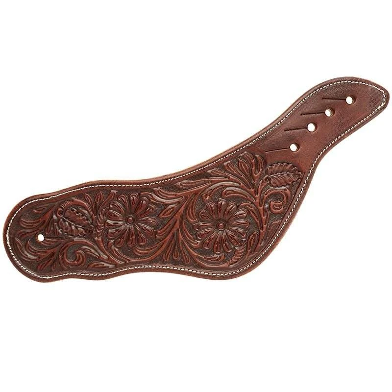 Martin Saddlery Men's Chocolate Mountain Daisy Dove Wing Spur Straps 1 Martin Saddlery Men's Chocolate Mountain Daisy Dove Wing Spur Straps