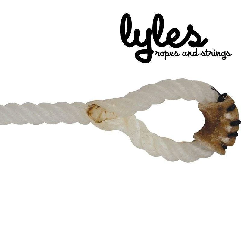 Lyles Lariats White 5 /2 Ft Kid's Piggin String 1 Lyles Lariats White 5 /2 Ft Kid's Piggin String