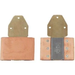 Blevins Mfg Co Inc. 3 In. Vertical Brass Leather Blevins Saddle Buckles