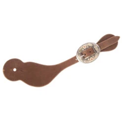 Nrs Tack Dove Wing Oiled Spur Strap With An Exclusive NRS Buckaroo Series Cart Buckle