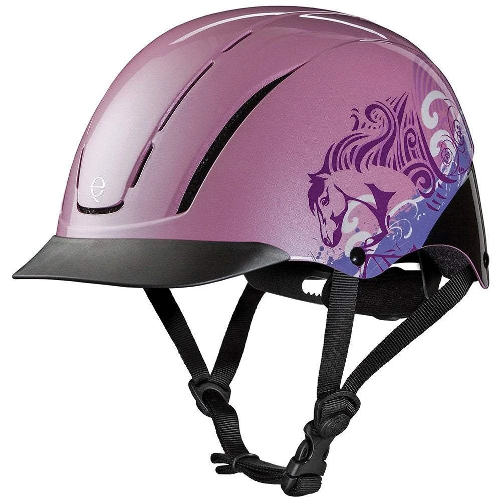 Troxel Spirit Pink Dreamscape Horse Riding Helmet 1 Troxel Spirit Pink Dreamscape Horse Riding Helmet