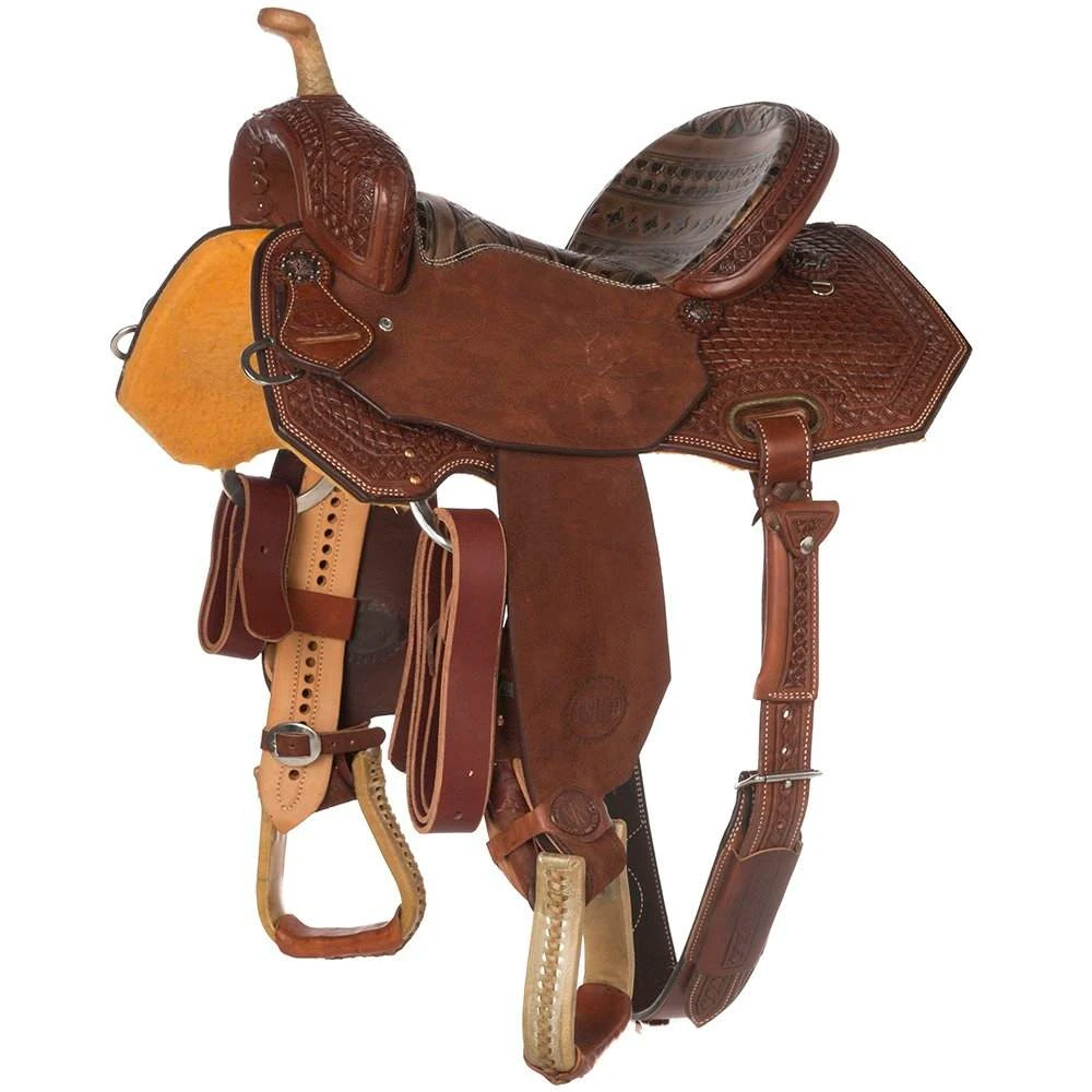 Nrs Competitors NRS Competitor Series Chocolate Half Breed Barrel Racing Saddle 1 Nrs Competitors NRS Competitor Series Chocolate Half Breed Barrel Racing Saddle