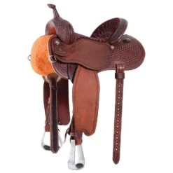 Martin Fearless 1/2 Breed Snowflake Barrel Saddle