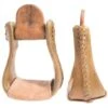 NRS Kids Rawhide Covered Bell Stirrups