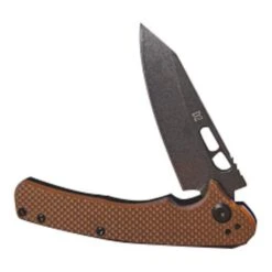 ABKT Ignite Ball Bearing Folder Knife - Tan AB065T -Cowboy Store AB065T 3