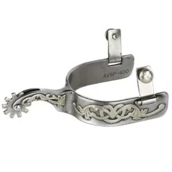 Professionals Choice Pro Avila Medium Shank Men's Floral Spur -Cowboy Store AVSP 400 3